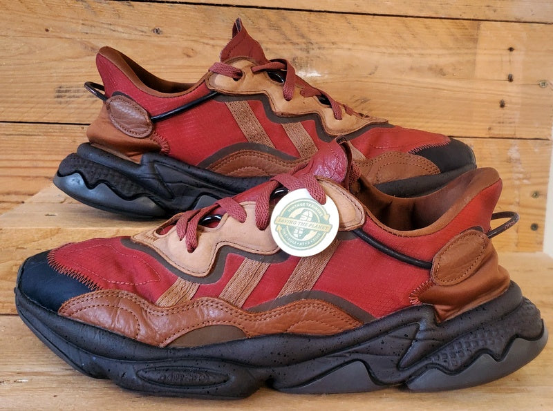 Adidas Ozweego Low Textile Trainers UK11/US11.5/EU46 GX3652 Wild Brown