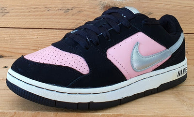 Nike Vintage Low Suede/Leather Trainers UK5/US5.5Y/EU38 318981-601 Black/Pink