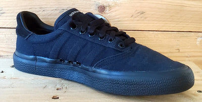 Adidas 3MC Low Canvas Trainers UK8/US8.5/EU42 B22713 Triple Core Black
