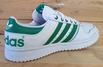 Adidas Pro Low Leather Trainers UK7.5/US8/EU41 G44228 White/Green