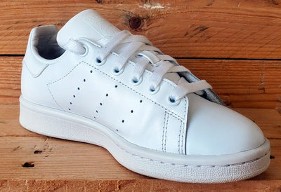 Adidas Stan Smith Low Leather Trainers UK3.5/US4/EU36 S75104 Triple Cloud White