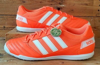 Adidas Super Sala Low Leather/Textile Trainers UK13/US13.5/EU48.5 G55909 Orange