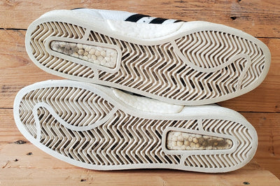 Adidas Superstar Boost Low Leather Trainers UK10/US10.5/E44.5 BB0188 White/Black