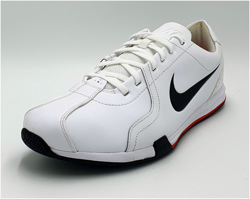 Nike Circuit II Low Leather Trainers 599559-108 White/Black/Red UK12/US13/EU47.5
