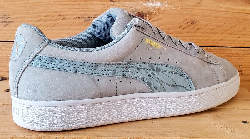 Puma Classic Suede Low Trainers UK7/US8/EU40.5 366492-03 Grey/White/Gold