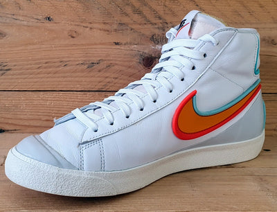 Nike Blazer Infinite Leather Trainers UK7.5/US8.5/EU42 DA7233-100 White Kumquat