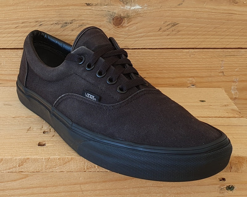 Vans Off The Wall Low Canvas Trainers UK9/US10/EU43 TC6D Triple Black