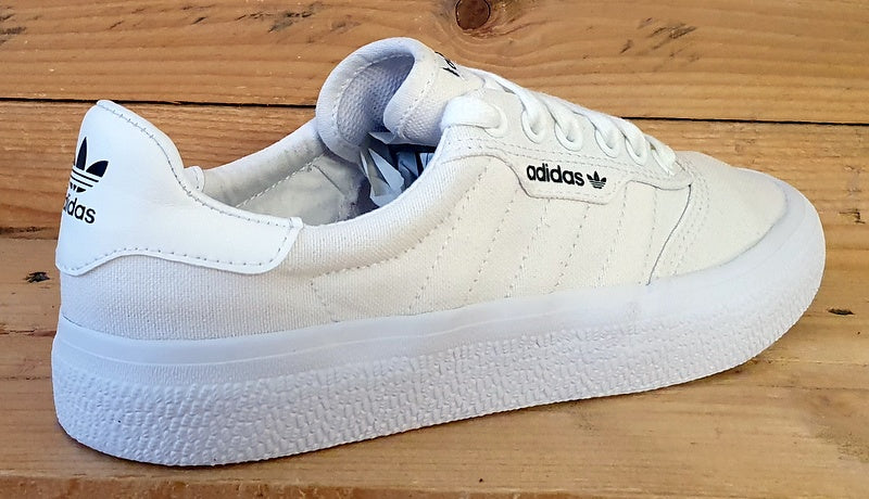 Adidas 3MC Vulc Low Canvas Trainers UK6.5/UK7/EU40 B22705 Cloud White/Black