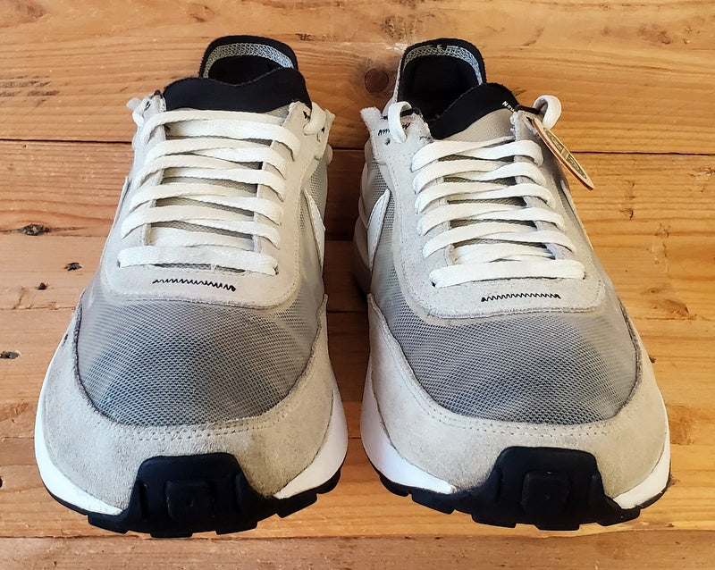 Nike Waffle One Low Textile/Suede Trainers UK10/US11/E45 DA7995-100 Summit White