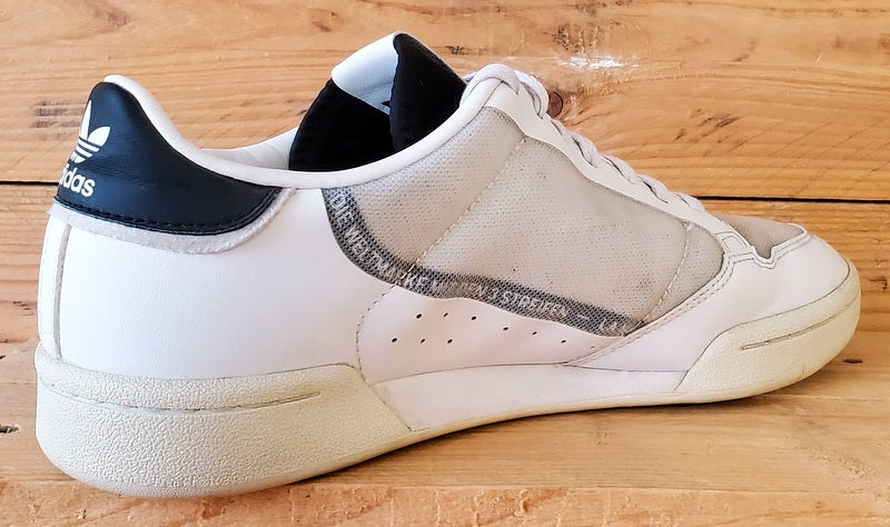 Adidas Continental 80 Low Leather Trainers UK9.5/US10/EU44 FY6666 White