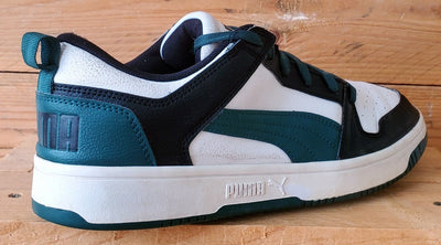 Puma Rebound Layup Low Leather Trainers UK10/US11/EU44.5 369866-25 White/Black