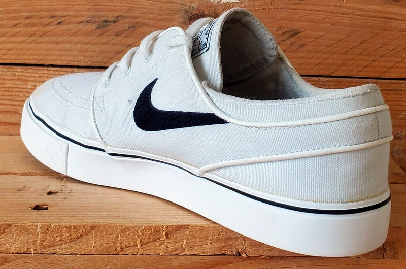 Nike Stefan Janoski Low Canvas Trainers UK8/US9/EU42.5 615957-100 White Black