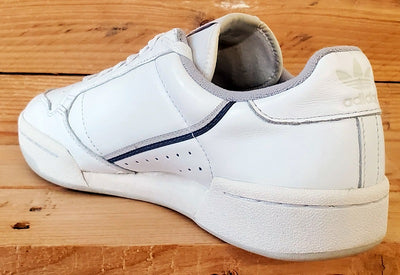 Adidas Continental 80 Low Leather Trainers UK6.5/US7/EU40 EE5342 White/Grey