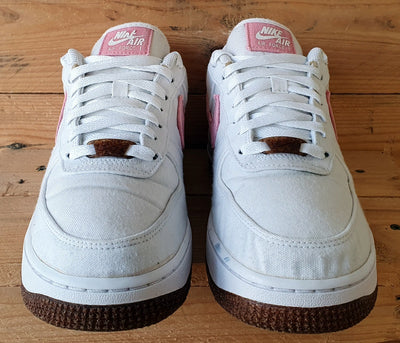 Nike Air Force 1 '07 Low Catechu Trainers UK5/US7.5/EU38.5 CZ0269-101 White/Pink