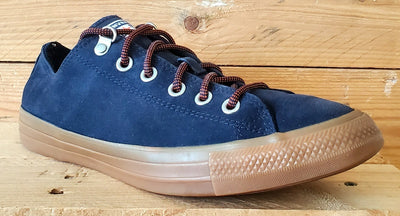 Converse All Star Low Canvas Trainers UK8/US8/EU41.5 166452C Navy/Gum