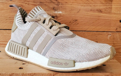 Adidas NMD R1 Low Primeknit Trainers UK9/US9.5/EU43 BY1912 Linen Khaki