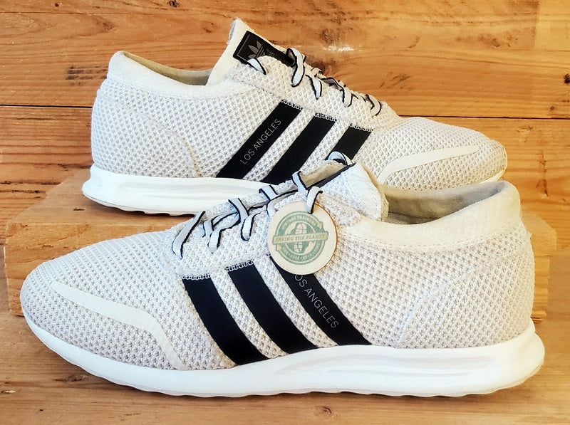 Adidas Los Angeles Low Textile Trainers UK10/US10.5/EU44.5 BB4701 White/Black