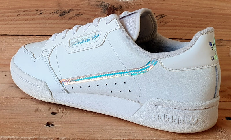 Adidas Continental 80 Low Leather Trainers UK5.5 US6 EU38.5 EE6471 White