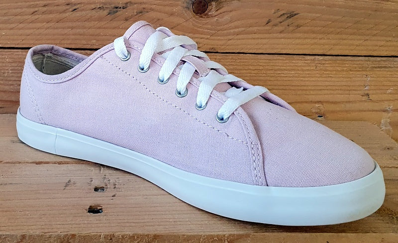 Timberland Newport Bay Low Canvas Trainers UK4/US4.5/EU37 A2DQ7 Light Pink