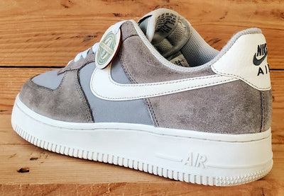 Nike Air Force 1 Low Suede Trainers UK6/US7/EU40 AQ8741-300 Spruce Fog/White