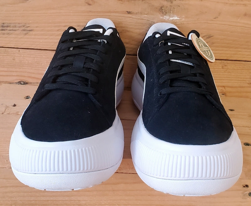 Puma Suede Mayu Low Trainers UK4.5/US7/EU37.5 380686-02 Black/White