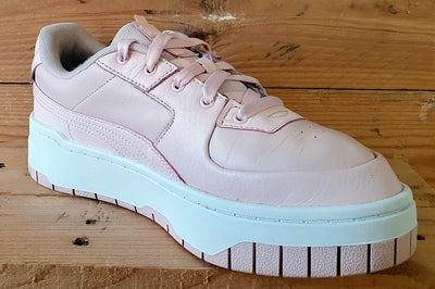 Puma Cali Dream Low Leather Trainers UK6/US8.5/EU39 383157-03 Light Pink