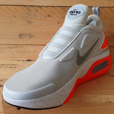 Nike Adapt Auto Max Trainers UK9.5/US10.5/EU44.5 CW7272-002 Grey/Infrared