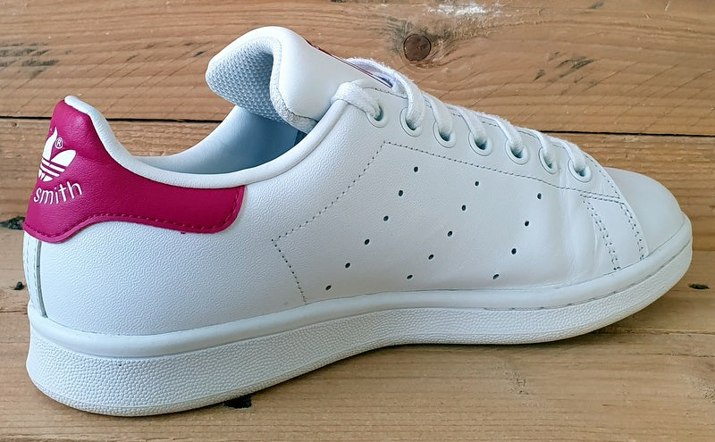 Adidas Stan Smith Low Leather Trainers UK5.5/US6/EU38.5 B32703 White/Pink