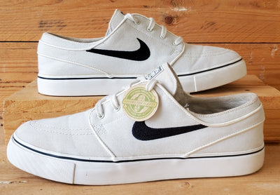 Nike Stefan Janoski Low Canvas Trainers UK8/US9/EU42.5 615957-100 White Black