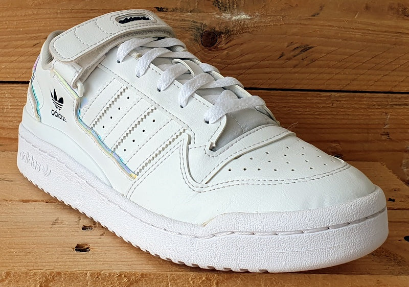 Adidas Originals Forum Low Leathers Trainers UK5.5/US6/EU38.5 GY9249 White