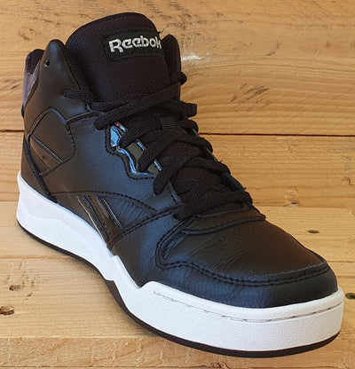 Reebok Royal BB4500 Mid Leather Trainers UK4/US6.5/EU37 FW7156 Black/White