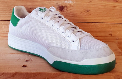 Adidas Rod Laver Low Textile Trainers UK8/US8.5/EU42 G99863 White Fairway/Green