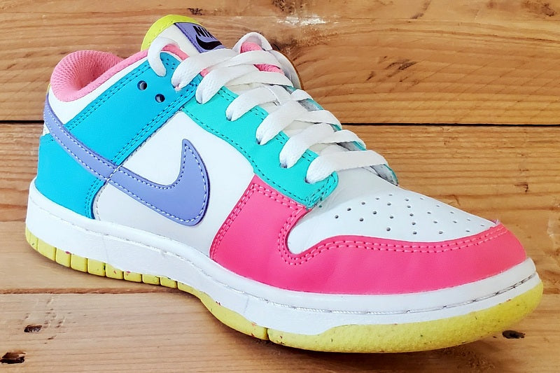Nike Dunk Easter Candy Leather Trainers UK4/US6.5/EU37.5 DD1872-100 White/Multi