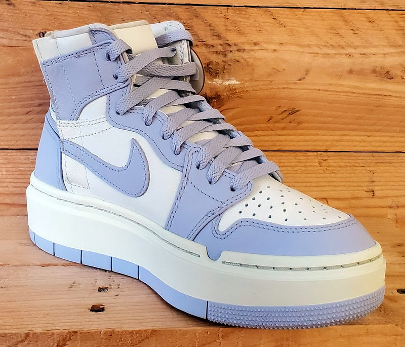Nike Air Jordan 1 Elevate Leather Trainers UK5/US7.5/EU38.5 DN3253-105 Titanium