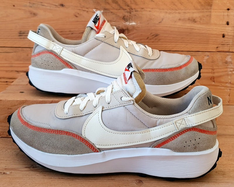 Nike Waffle Debut Low Trainers UK8/US9/EU42.5 DH9522-100 Light Orewood Brown