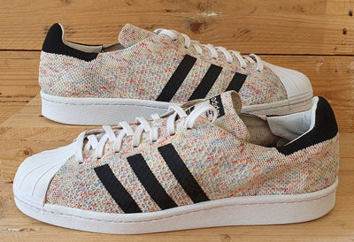 Adidas Superstar 80s Low Primeknit Trainers UK11/US11.5/EU46 S75845 Multicolour