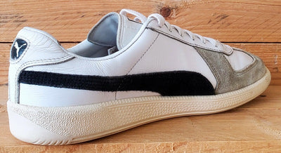 Puma Army Low Leather/Suede Trainers UK8.5/US9.5/EU42.5 386607-01 White/Black