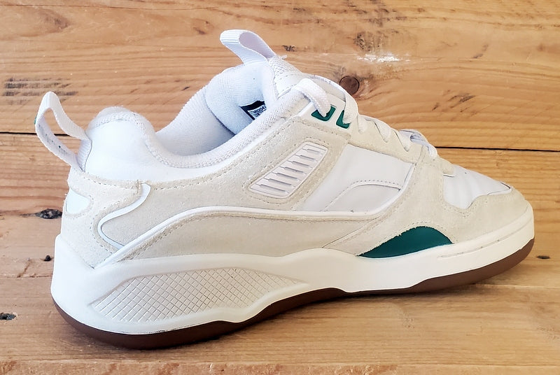 Fila Corda Low Leather/Suede Trainers UK4.5/US7/EU38 5TM02042-160 White/Green
