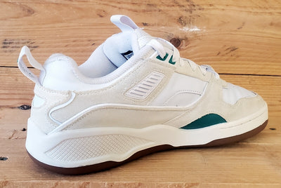 Fila Corda Low Leather/Suede Trainers UK4.5/US7/EU38 5TM02042-160 White/Green