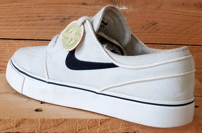 Nike Stefan Janoski Low Canvas Trainers UK8/US9/EU42.5 615957-100 White Black