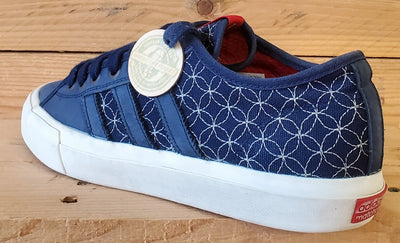Adidas Matchcourt Low Canvas/Suede Trainers UK7.5/US8/EU41 BB8834 Navy