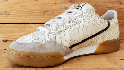 Adidas Continental 80 Low Leather Trainers UK7.5/US8/EU41 D96659 White Python
