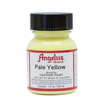 Angelus Acrylic Leather Paint - Pale Yellow- 1fl oz / 30ml - Custom Sneakers