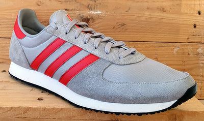 Adidas Originals ZX Racer Low Trainers UK11.5/US12/EU46.5 S79206 Grey/Red