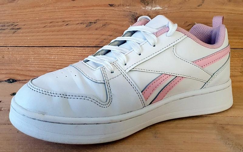 Reebok Royal Prime 2.0 Low Leather Trainers UK5.5/US6/EU38 2L8501 White/Pink