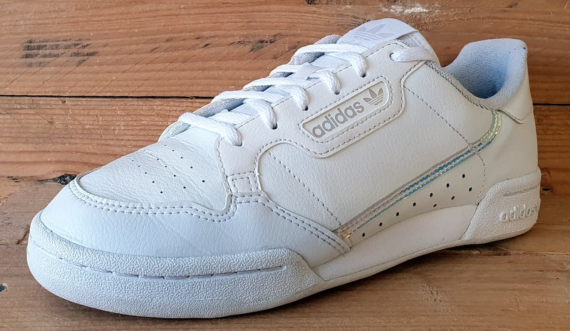 Adidas Originals Continental 80s Leather Trainers UK5.5/US6/EU38.5 EE6471 White