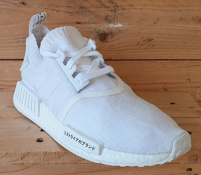 Adidas NMD R1 Japan Primeknit Trainers UK7.5/US8/EU41 BZ0221 Triple White