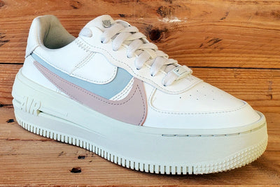 Nike Air Force 1 PLT.AF.ORM Low Leather Trainers UK5/US7.5/E38.5 DJ9946-104 Sail