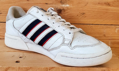 Adidas Continental Low Leather Trainers UK9.5/US10/EU44 FX5090 White/Navy