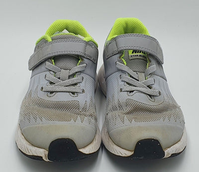 Nike Star Runner Textile Trainers 921443-002 Grey/White/Green UK13/US13.5C/E31.5